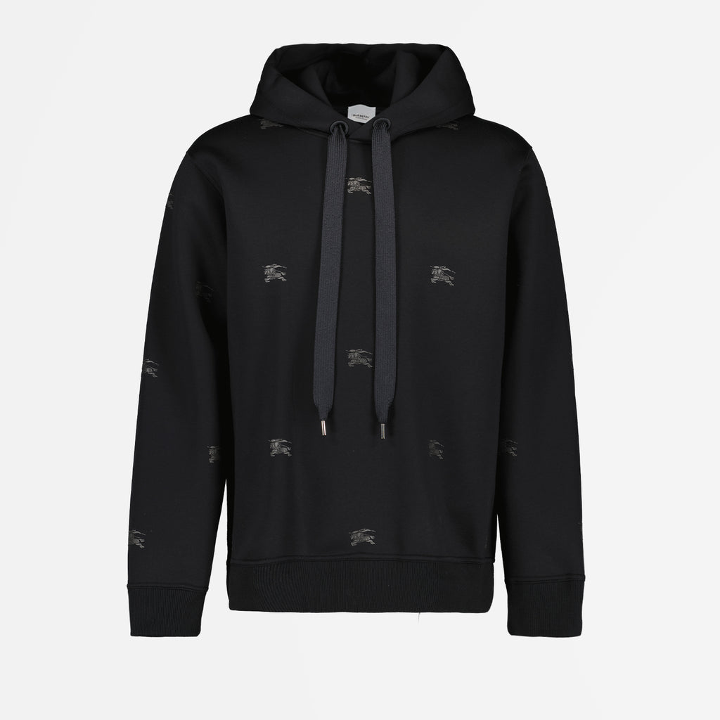 Sweatshirts Sweat à capuche Cavalier Burberry Schwarz Homme