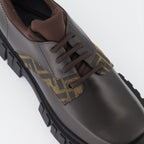 Zapatos de vestir Chaussures à lacets Fendi Marrón Homme