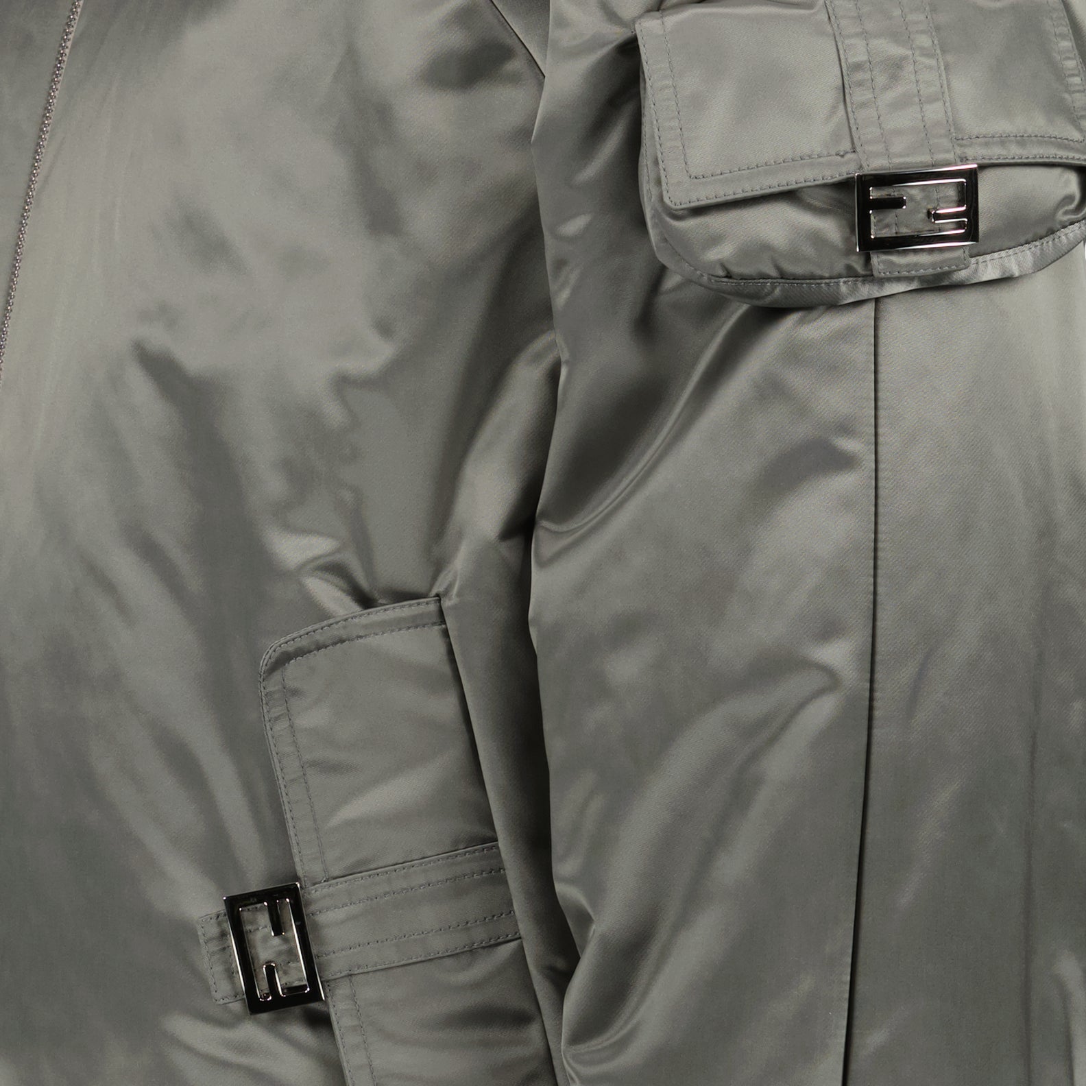 ジャケット バゲットジャケット Fendi グレー Homme