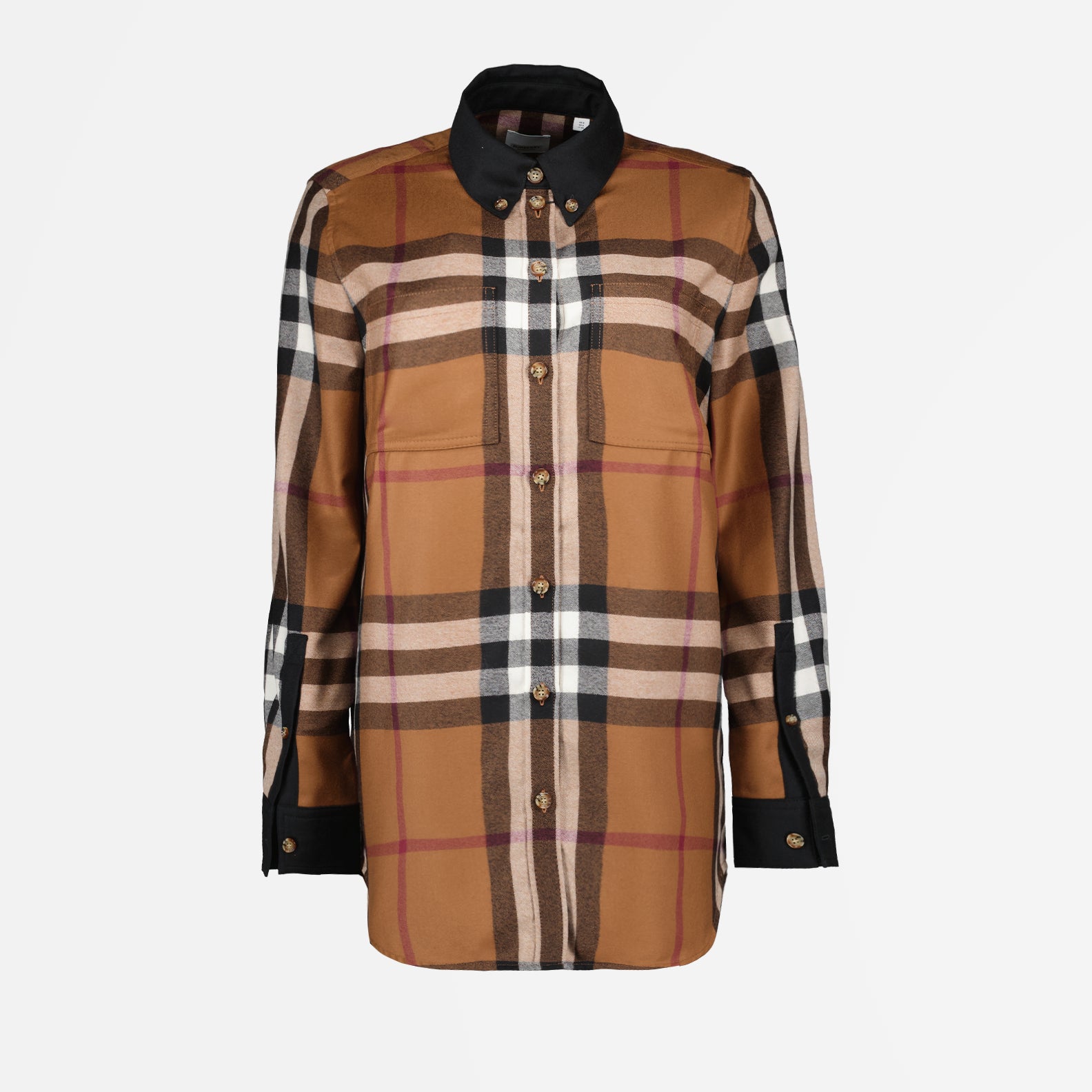 Camisas Chemise à carreaux Burberry Marrom Femme