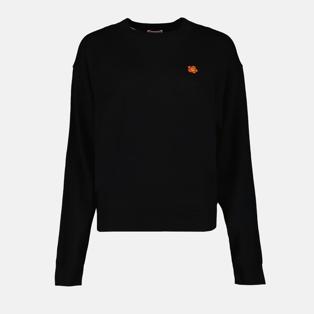 Malhas Pull Boke Flower Kenzo Preto Femme