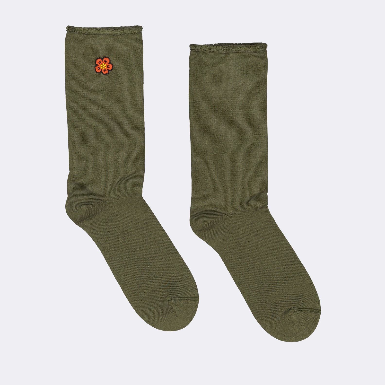 Ropa interior y homewear Chaussettes Boke Flower Kenzo Caqui Homme