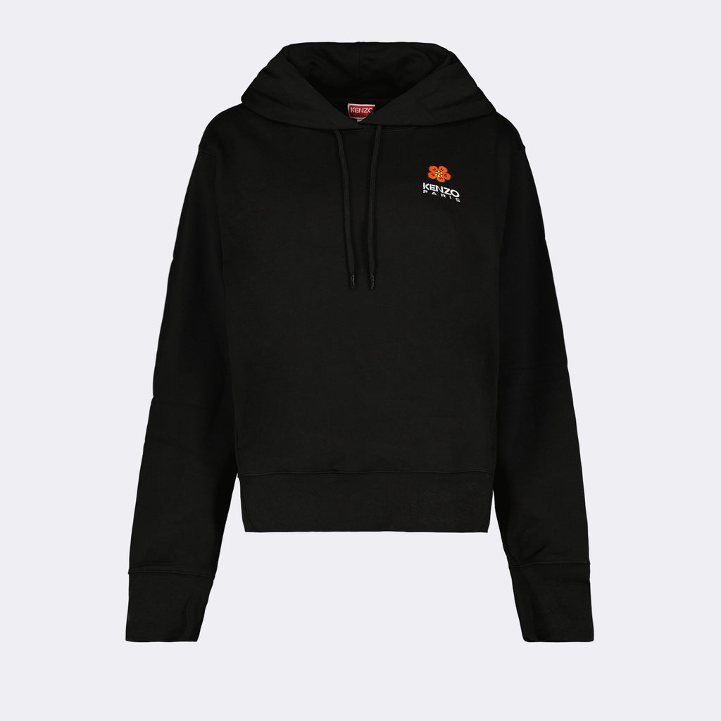 Felpe Sweat à capuche Boke Flower Kenzo Nero Femme