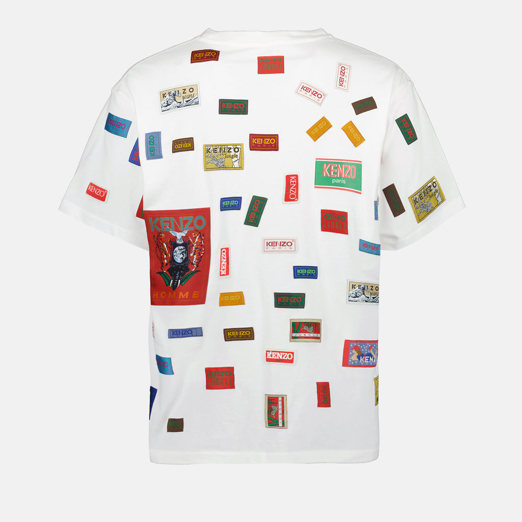 T-shirt T-shirt Archives Labels Kenzo Bianco Homme