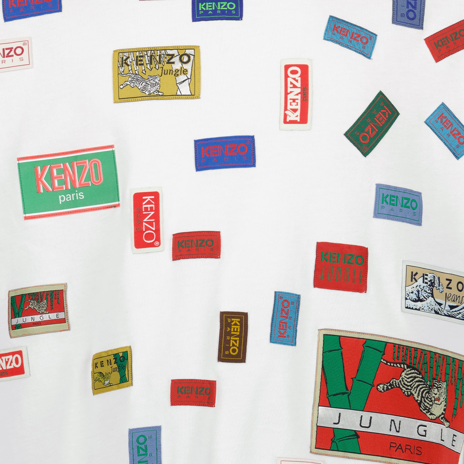 T-shirt T-shirt Archives Labels Kenzo Bianco Homme