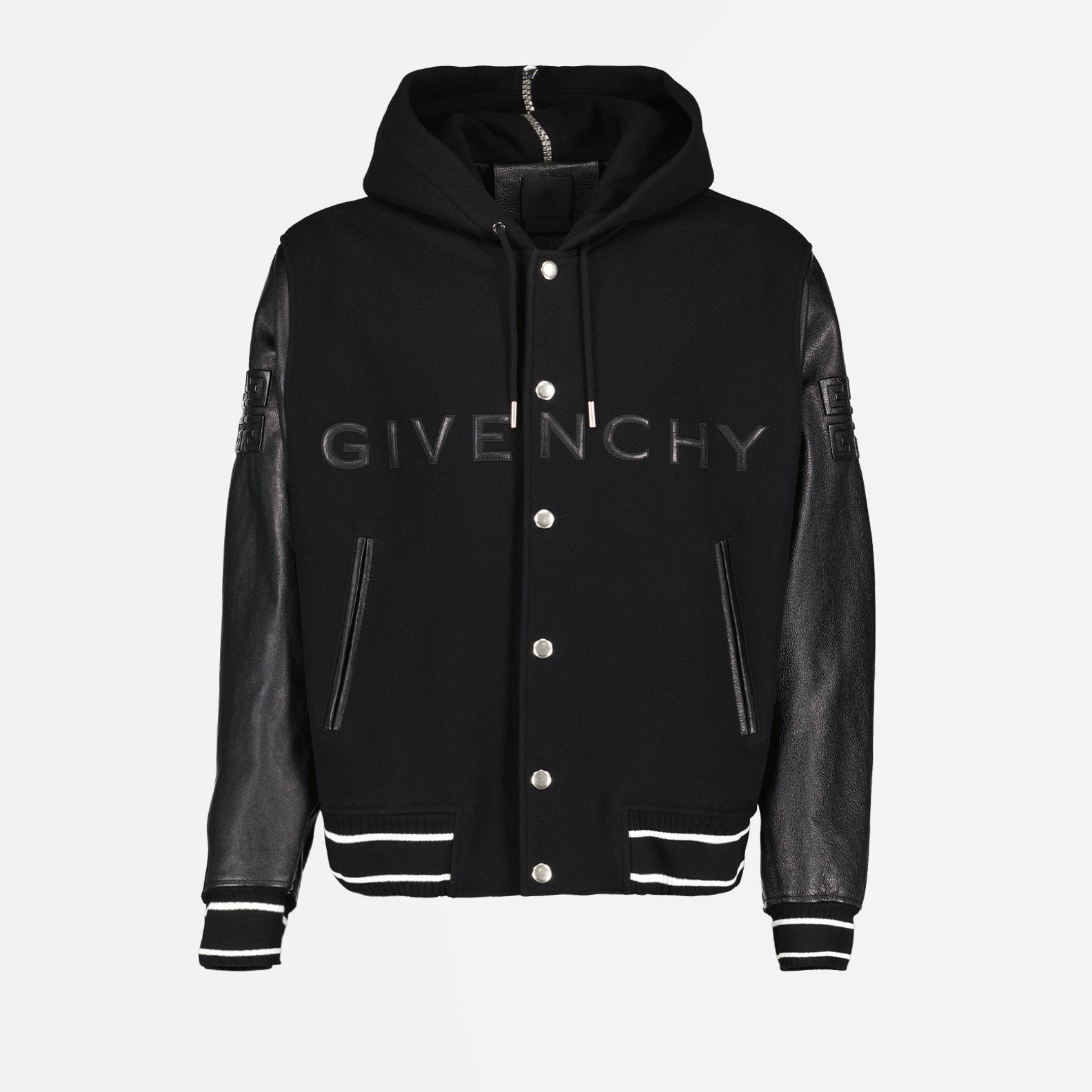 Jaquetas Blouson Varsity Givenchy Preto Homme