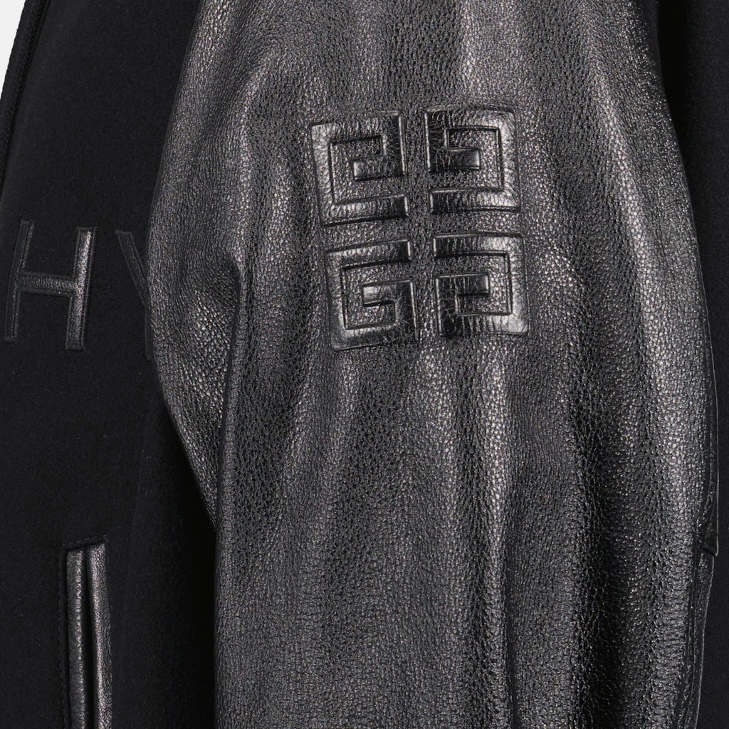 Chaquetas Blouson Varsity Givenchy Negro Homme