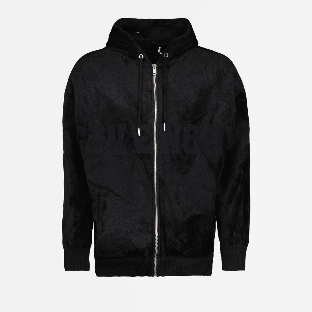 Felpe Sweatshirt zippé Givenchy Nero Homme