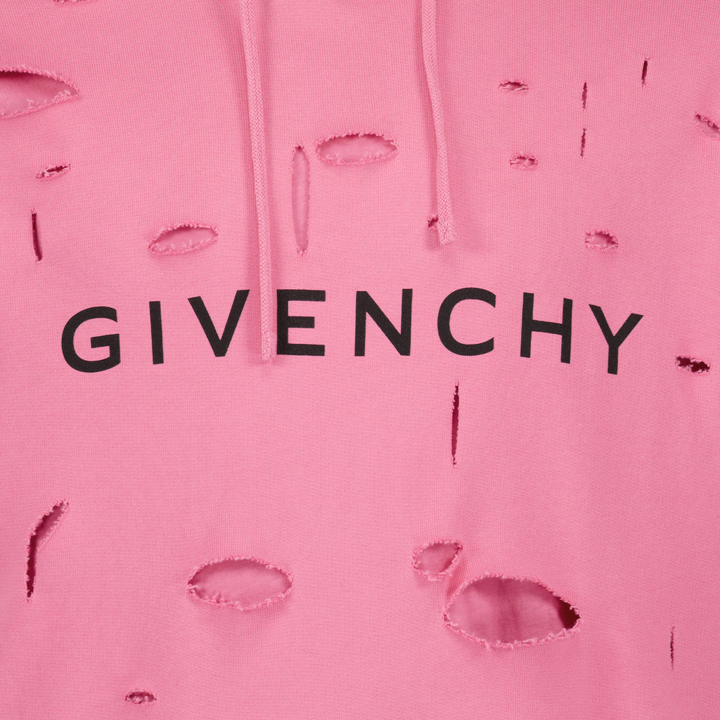 Sudaderas Sweat à capuche destroy Givenchy Rosa Homme