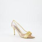 Escarpins Escarpins à cristaux Moschino Doré Femme