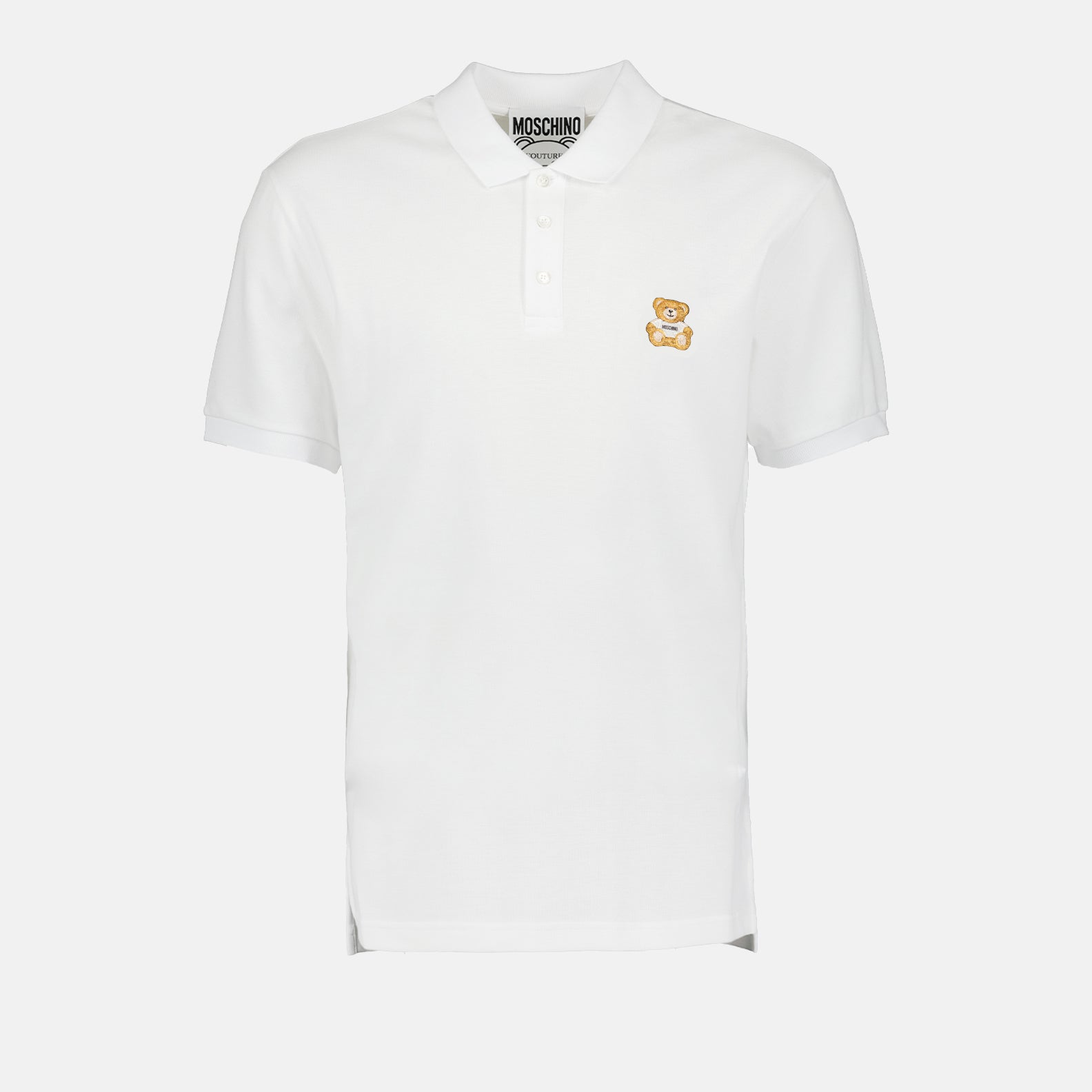 Polos Polo Teddy Moschino Blanco Homme