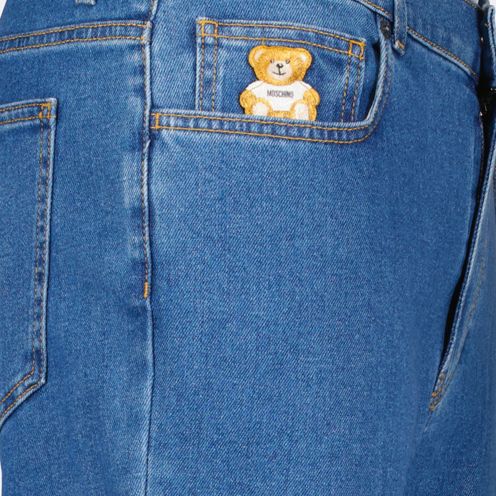 Hosen Pantalon jean Teddy Moschino Blau Homme