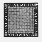 Écharpes, foulards et gants Carré 4G en soie Givenchy Noir Femme