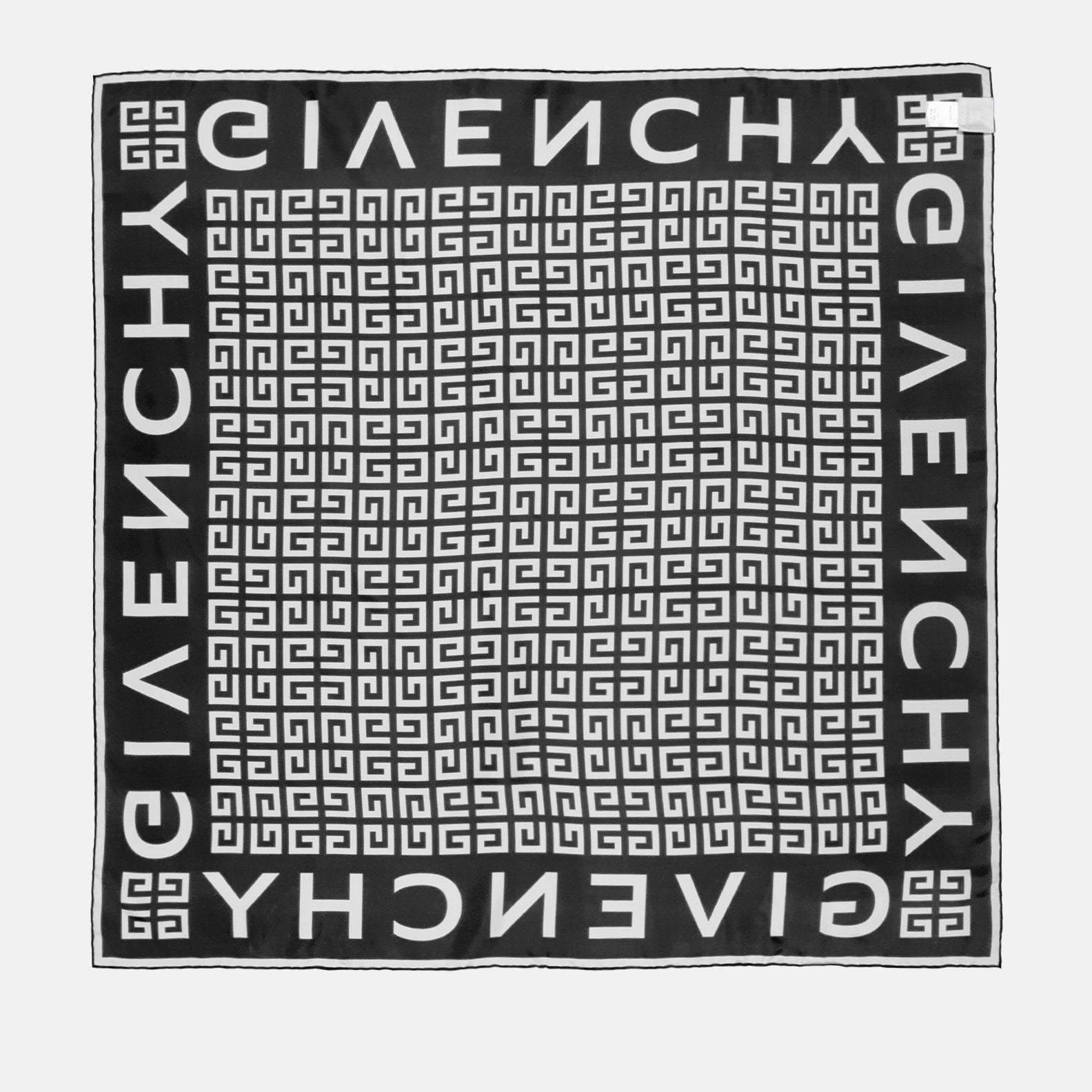 Écharpes, foulards et gants Carré 4G en soie Givenchy Noir Femme