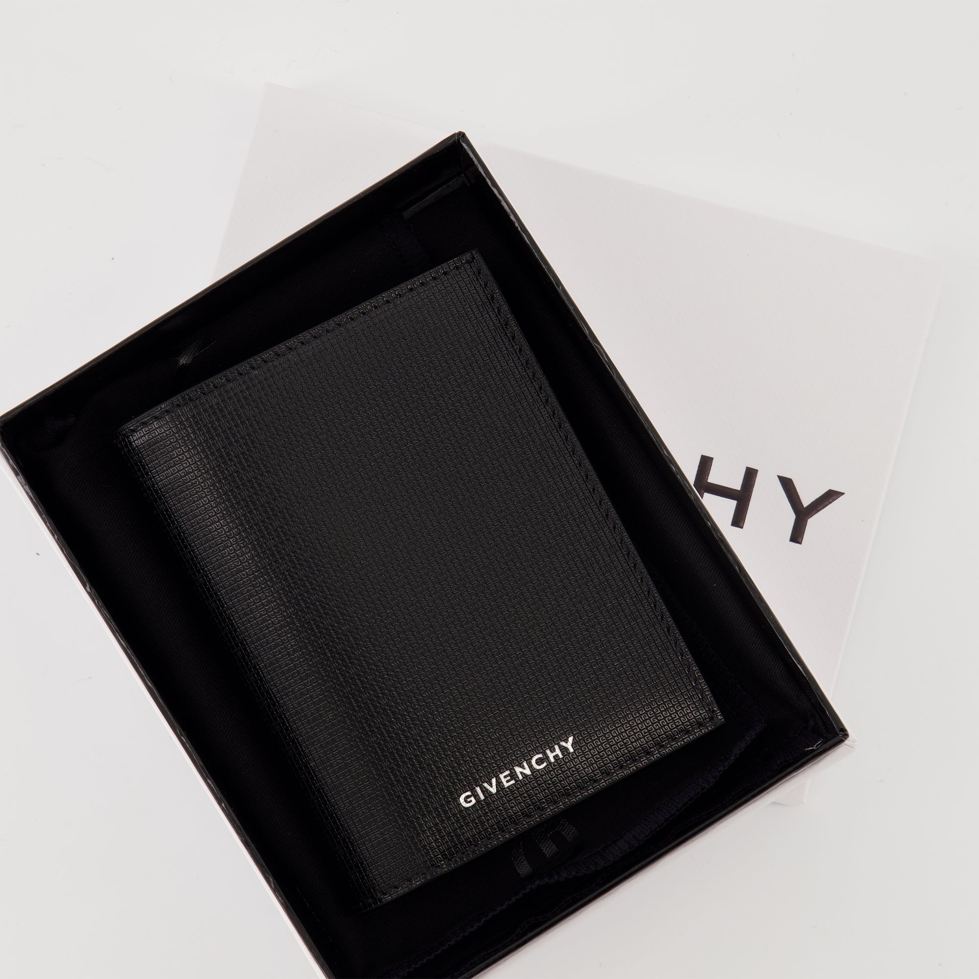 Petite maroquinerie Porte-cartes 4G en cuir Givenchy Noir Homme