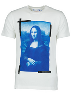 Camisetas OMAA027C99JER006 0145 white blue Off-White Blanco Homme