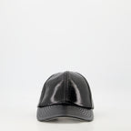 Chapéus, bonés e gorros Boné de Reedição em Vinil Courrèges Preto Unissex