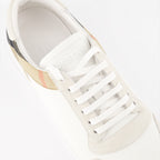 Baskets Baskets à carreaux Burberry Beige Homme