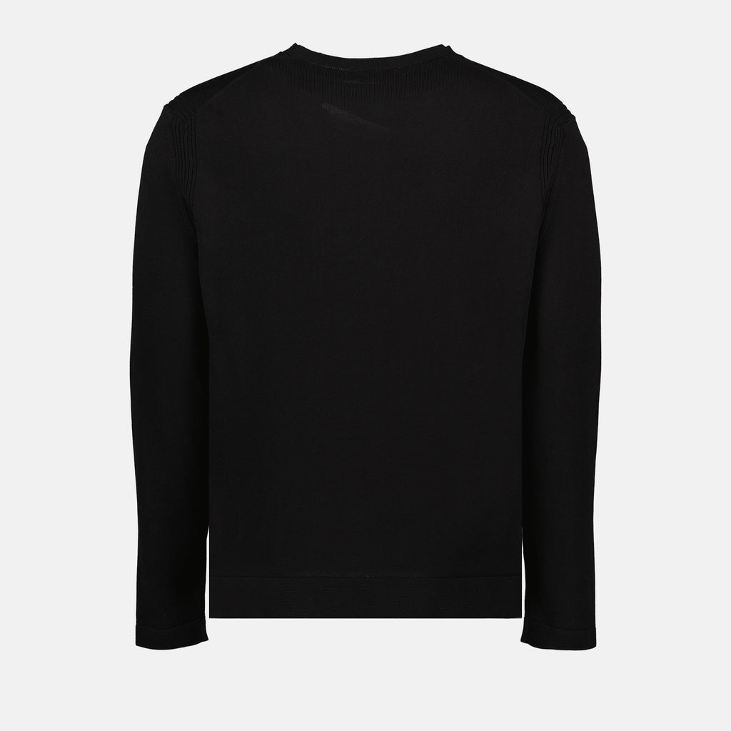 Maille Pull à poche Moncler Noir Homme