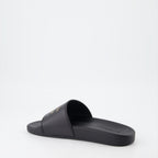 Sapatos abertos Claquettes Cavalier Burberry Preto Homme