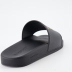 Sapatos abertos Claquettes Cavalier Burberry Preto Homme