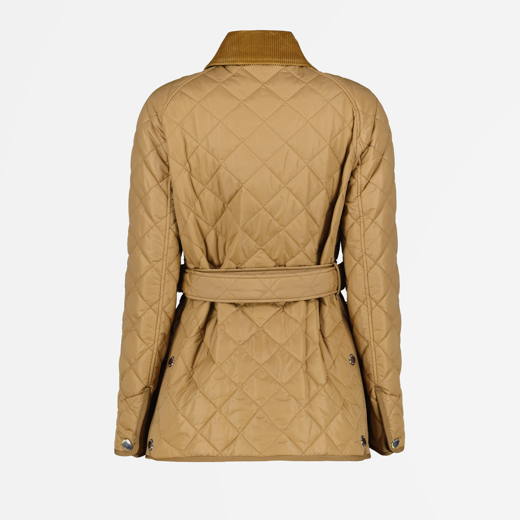 Vestes Veste matelassée en nylon Burberry Beige Femme