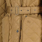 Vestes Veste matelassée en nylon Burberry Beige Femme