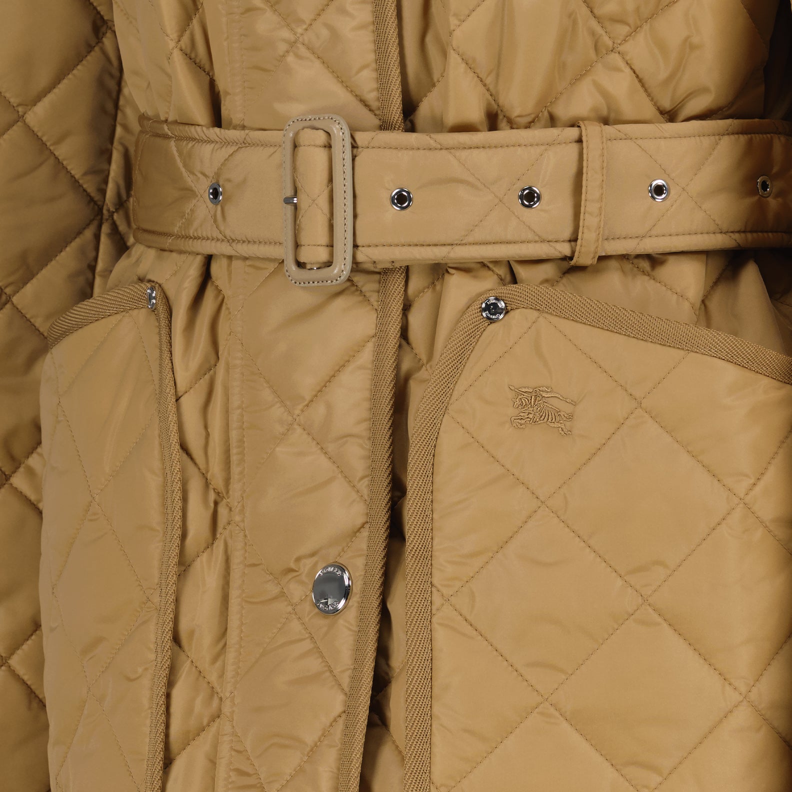 Vestes Veste matelassée en nylon Burberry Beige Femme