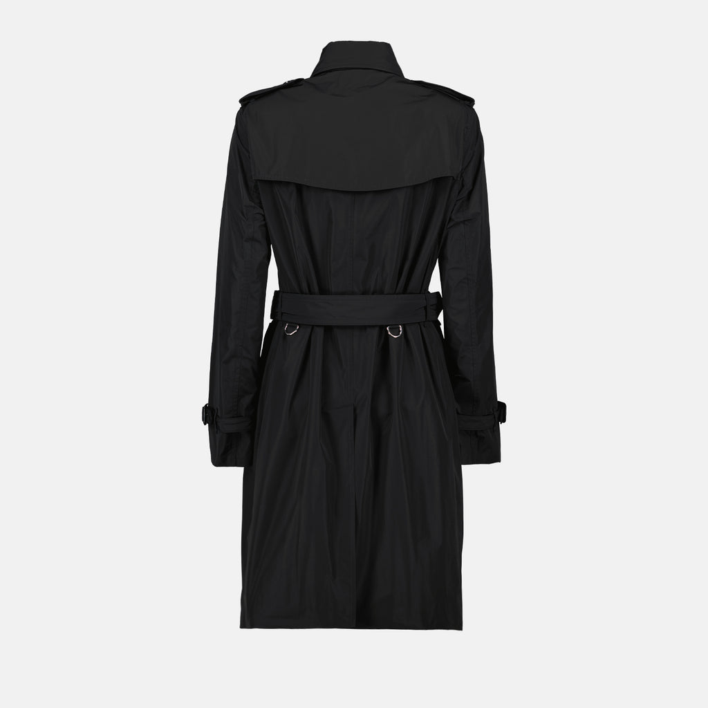 코트 켄싱턴 트렌치 코트 Burberry 검은색 Femme