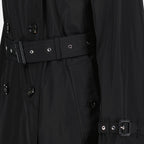 코트 켄싱턴 트렌치 코트 Burberry 검은색 Femme