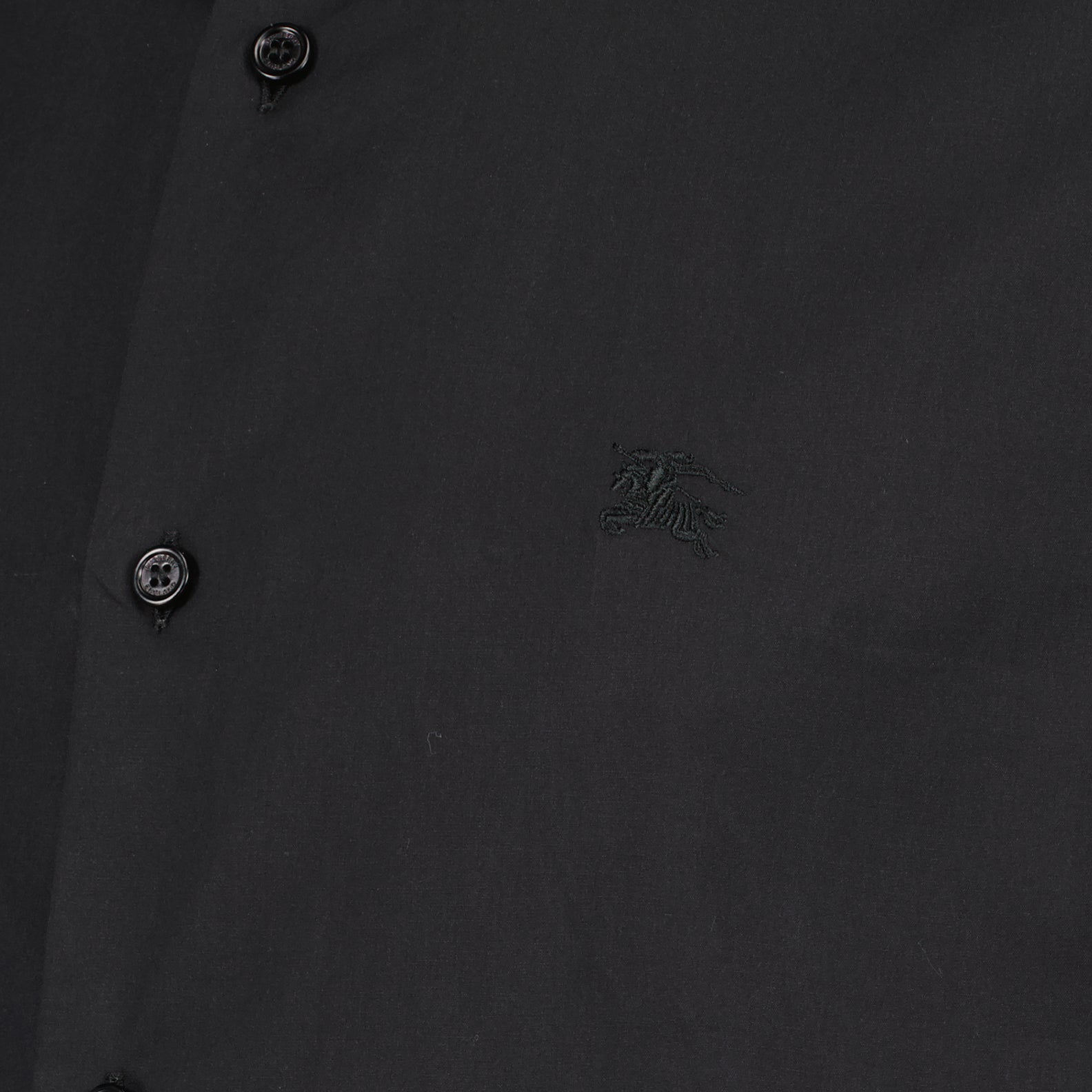 Camisas Chemise à manches courtes Burberry Negro Homme