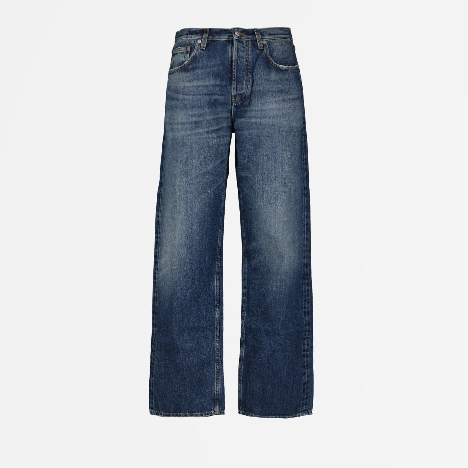 Pants Denim Pants Burberry Blue Man