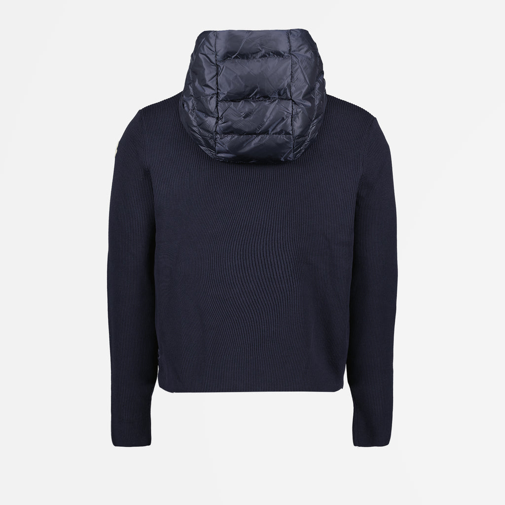 ジャケット バイマテリアルジャケット Moncler 青 Homme