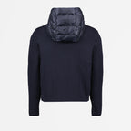 ジャケット バイマテリアルジャケット Moncler 青 Homme