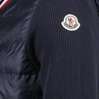 ジャケット バイマテリアルジャケット Moncler 青 Homme
