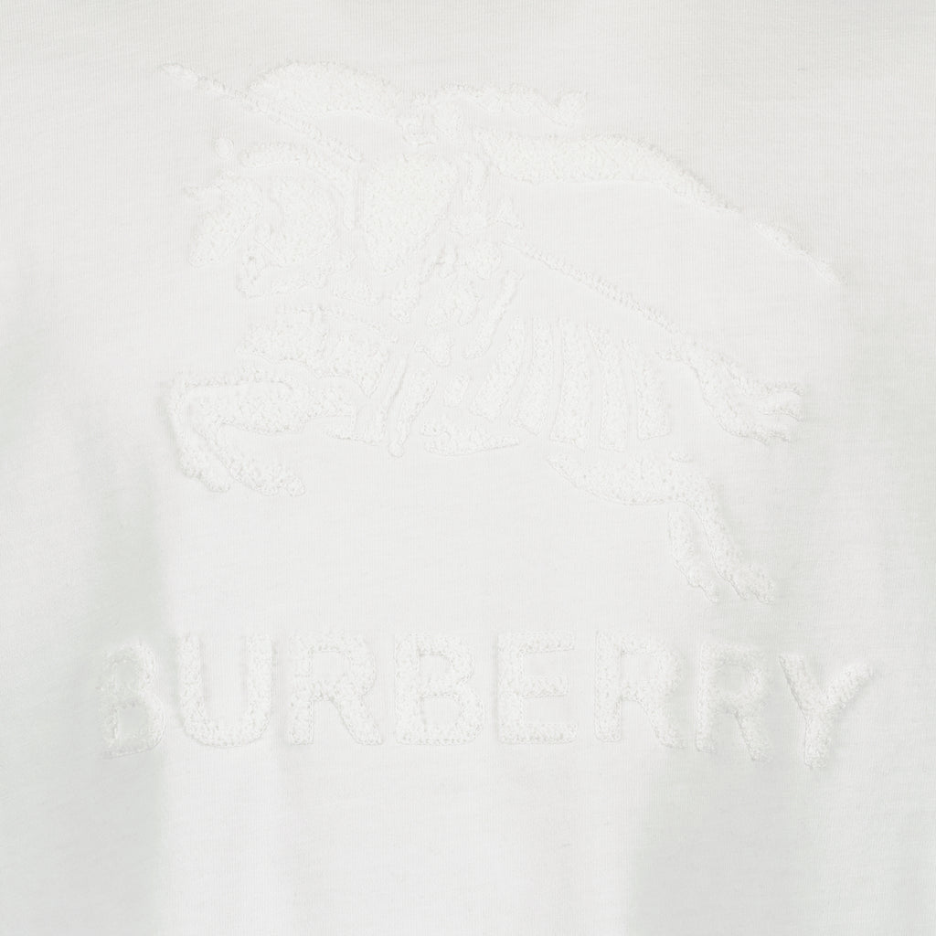 티셔츠 T-shirt Cavalier Burberry 하얀색 Homme