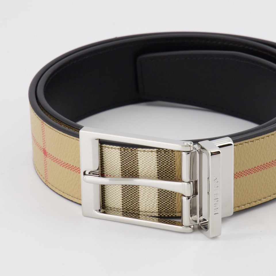 Cintos Ceinture à carreaux Burberry Bege Homme
