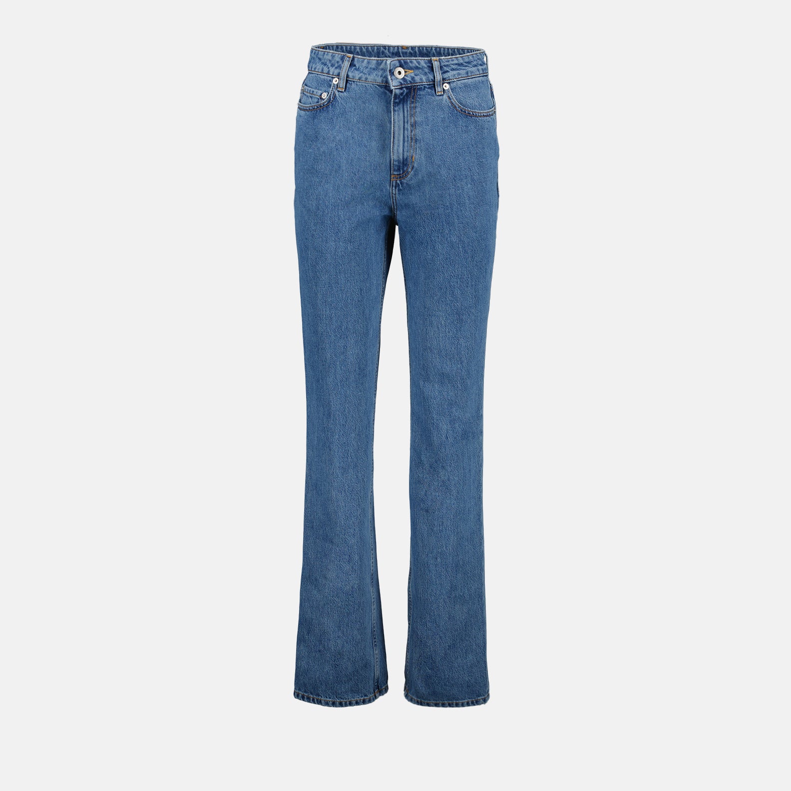 Pantalons Jean droit Burberry Bleu Femme