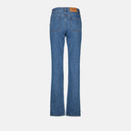 Pantalons Jean droit Burberry Bleu Femme