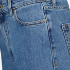 Pantalons Jean droit Burberry Bleu Femme