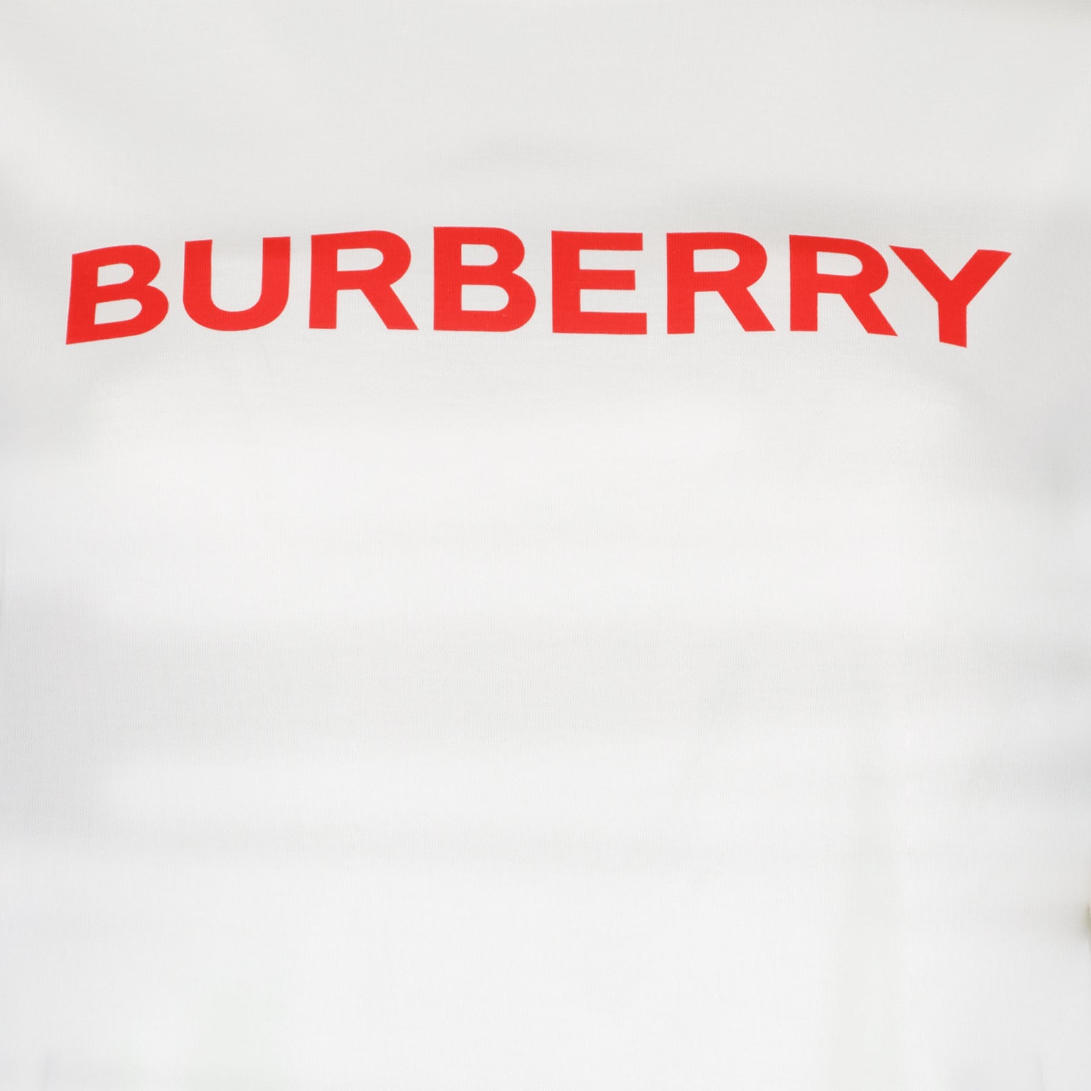 T-Shirts T-shirt à logo Burberry Weiß Femme