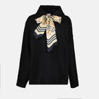 Sweatshirts Sweatshirt with scarf Burberry Black Women