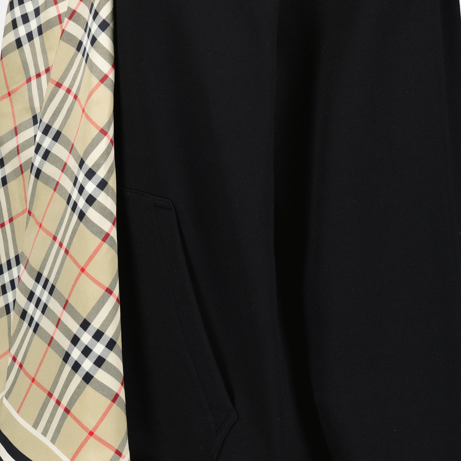 Sweatshirts Sweatshirt with scarf Burberry Black Women