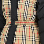 Manteaux Doudoune réversible à carreaux Burberry Beige Femme