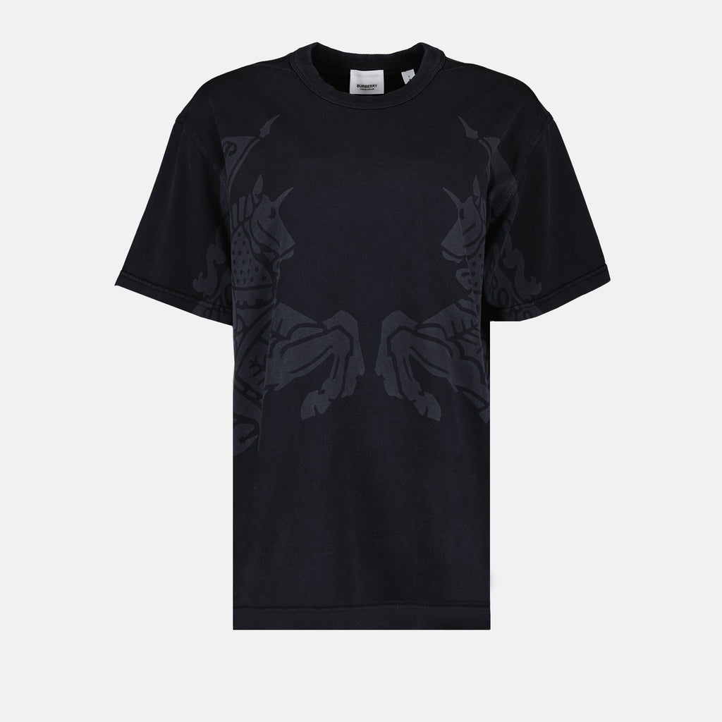 Tシャツ 馬のTシャツ Burberry 黒 女性