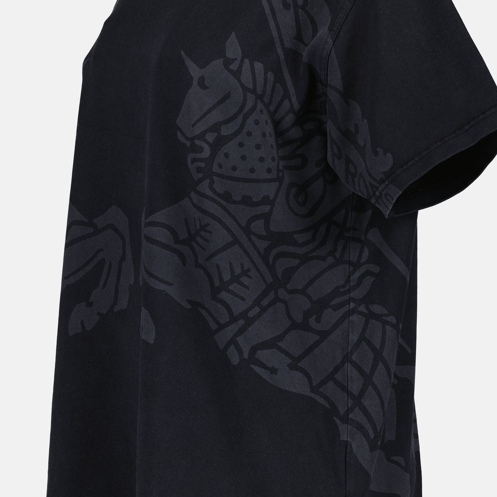 Tシャツ 馬のTシャツ Burberry 黒 女性