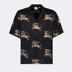 Camisas Chemise Cavalier Burberry Negro Homme