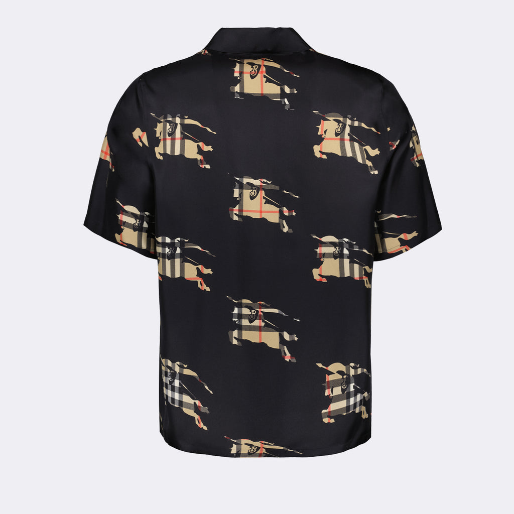 Camisas Chemise Cavalier Burberry Negro Homme