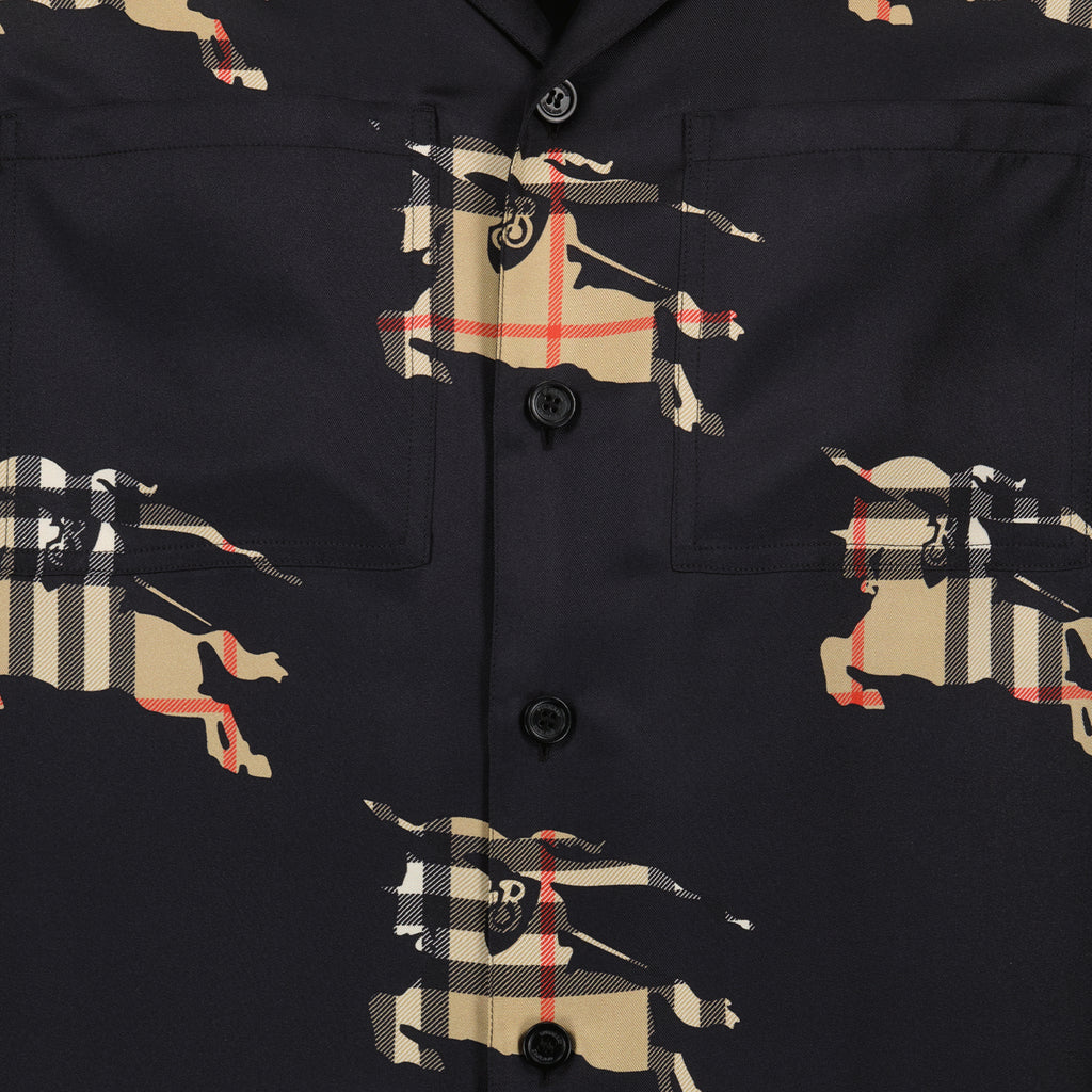 Camisas Chemise Cavalier Burberry Negro Homme