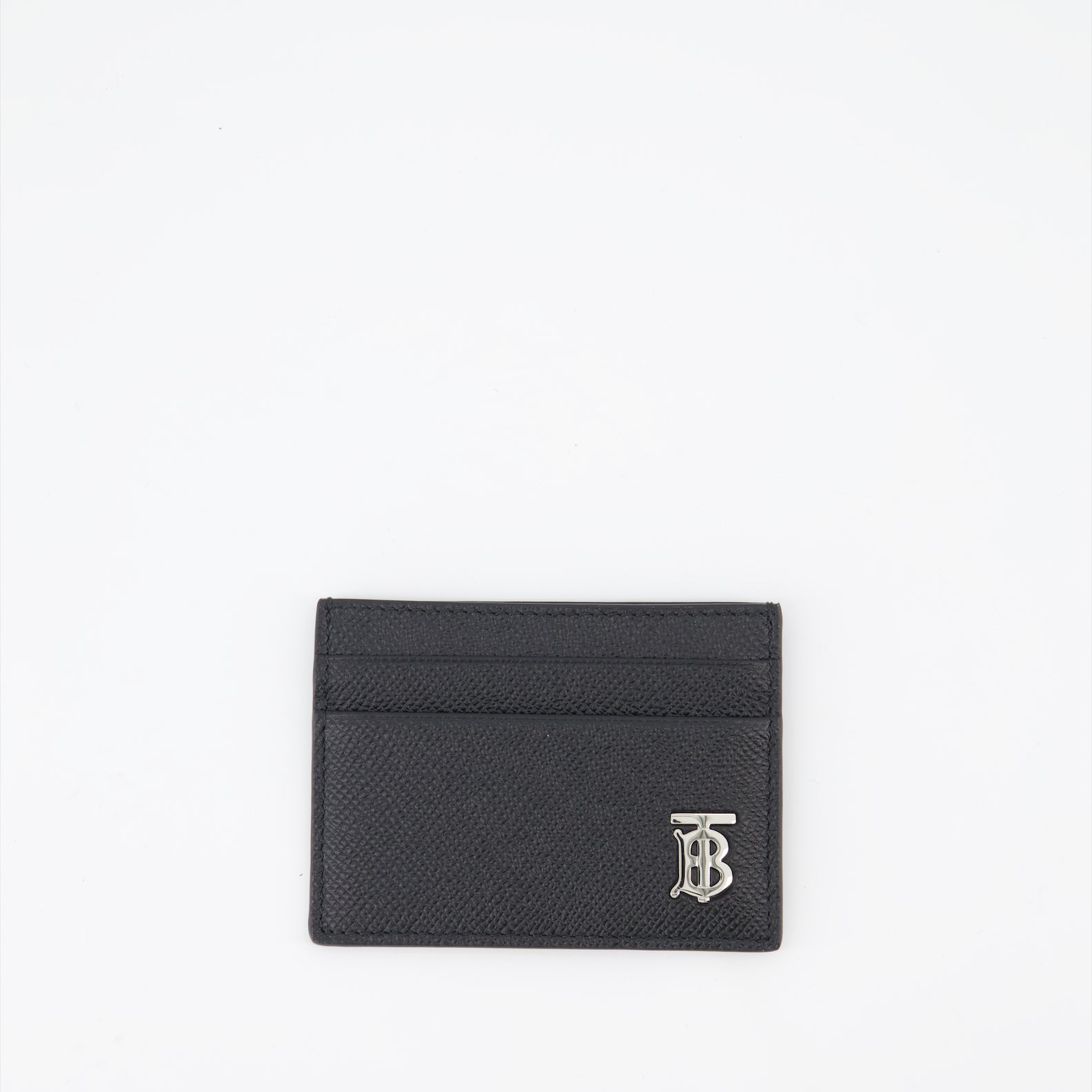 スモールレザーグッズ TBカードホルダー Burberry 黒 男
